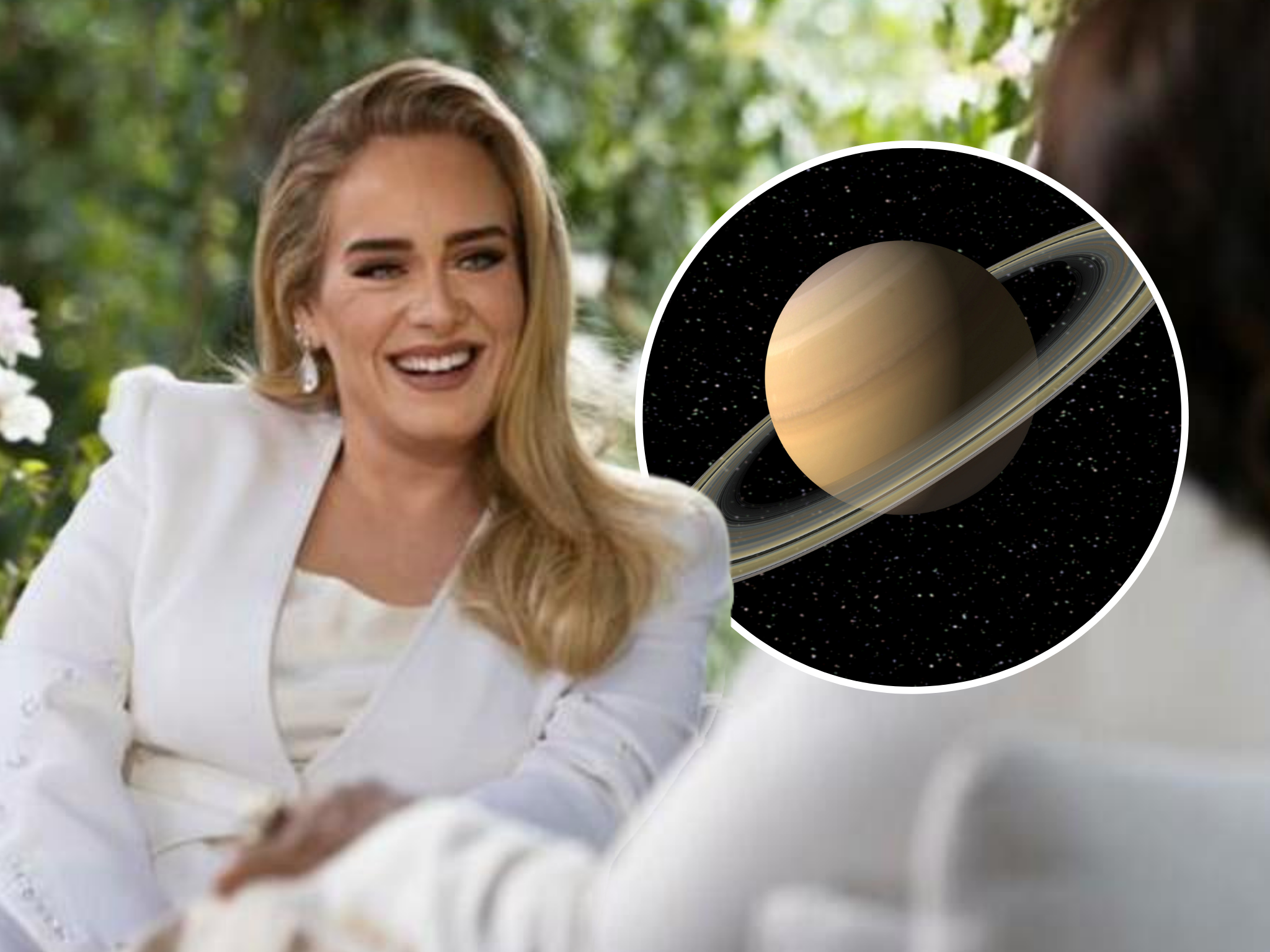 Why does adele have a tattoo of saturn